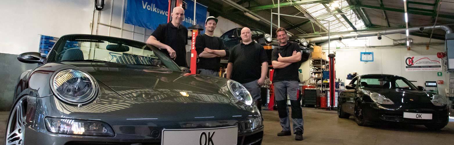 Website OK Automobil + Sportwagenservice