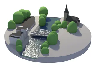 Leichlingen 3D Visualisierung