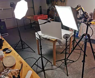 Die ersten Licht-Tests sind erfolgreich.