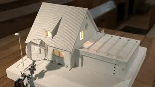 3D Visualisierung Casa de cartón