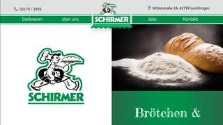 Bäckerei Schirmer Screenshot